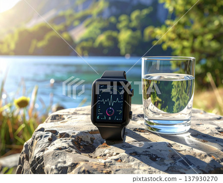 背景圖片頂部留有大量空白,非常適合健身或夏季主題的內容。 背景圖片頂部留有大量空白,非常適合健身或夏季主題的內容。 137930270