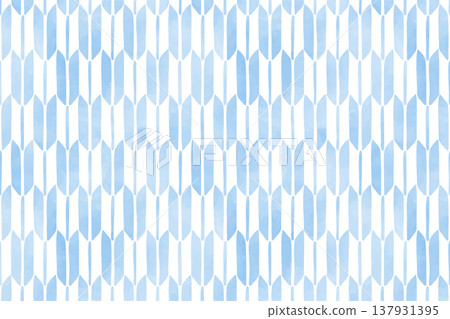 Watercolor textured arrow feather pattern background; seamless blue arrow feather pattern Watercolor textured arrow feather pattern background; seamless blue arrow feather pattern 137931395