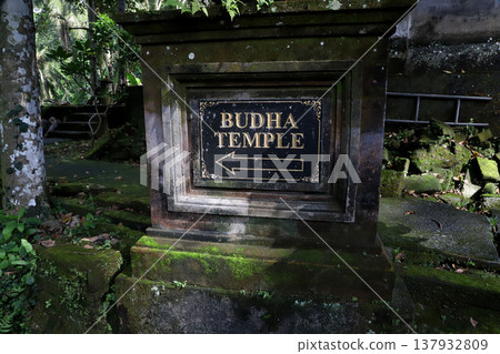 Indonesia, Bali, Ubud, Goa Gajah ruins 137932809