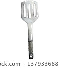 Hand-painted watercolor cooking spatula. 137933688