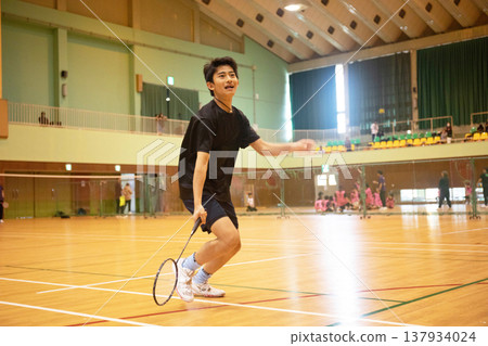 Scenes from the badminton club's activities. Scenes from the badminton club's activities. 137934024