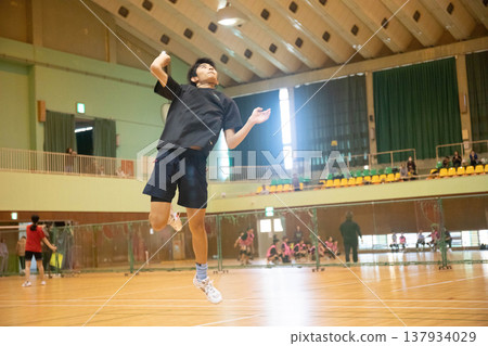 Scenes from the badminton club's activities. Scenes from the badminton club's activities. 137934029