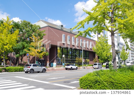 吳市中央圖書館大樓景觀 吳市中央圖書館大樓景觀 137934861