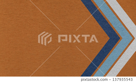 Copper paper texture background with blue chevron corner stripes and copy space for banner, presentation, template Copper paper texture background with blue chevron corner stripes and copy space for banner, presentation, template 137935543