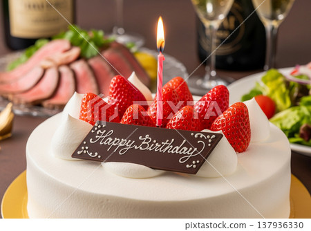 Birthday cake 137936330