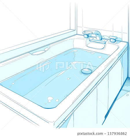 Bathroom illustration Bathroom illustration 137936862