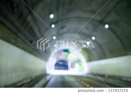 Light shines in from the tunnel exit. Light shines in from the tunnel exit. 137937259