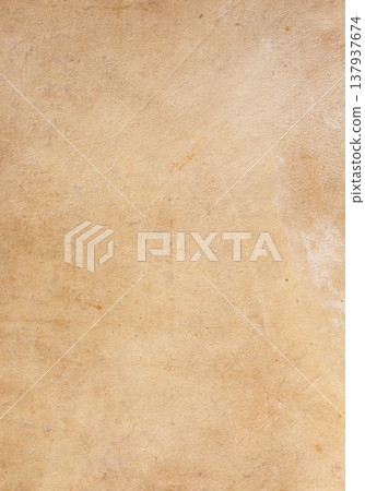 Aged parchment paper abstract background texture vintage 137937674