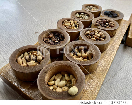 Colombian coffee beans Colombian coffee beans 137937783