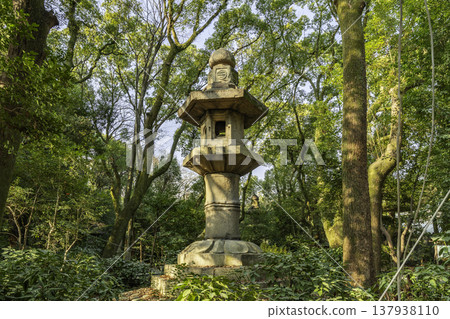 愛知縣名古屋市佐久間燈籠熱田神社 137938110