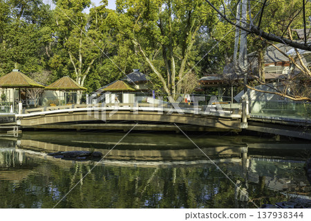 愛知縣名古屋市熱田神社南池船形步道 愛知縣名古屋市熱田神社南池船形步道 137938344