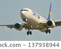 Passenger plane landing 137938944