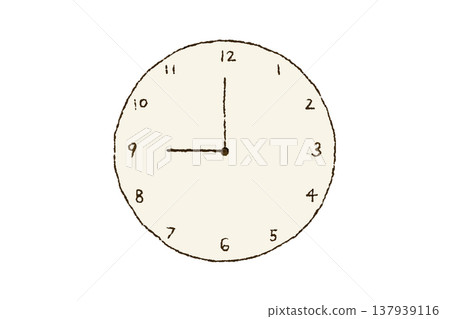 時鐘 9 點 21:00 137939116