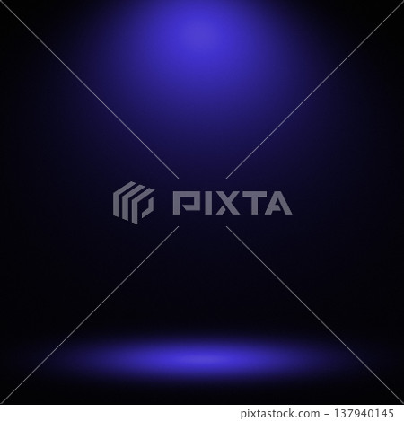 Blue Spotlight Square Blue Spotlight Square 137940145