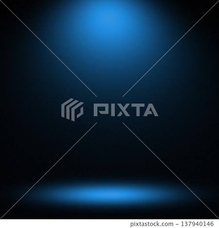 Bright Blue Spotlight Bright Blue Spotlight 137940146