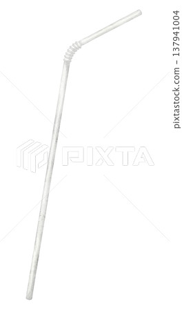 Watercolor illustration of drinking Straw. Minimal beverage accessory isolated for cocktail design, cafe menus, summer drink graphics, packaging and kitchen branding. Watercolor illustration of drinking Straw. Minimal beverage accessory isolated for cocktail design, cafe menus, summer drink graphics, packaging and kitchen branding. 137941004