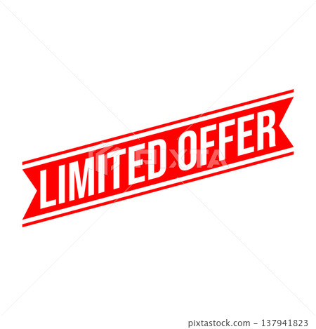 Limited Offer Letter Rubber Stamp Vector Design Template Limited Offer Letter Rubber Stamp Vector Design Template 137941823