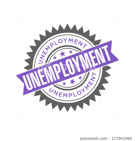 Unemployment Letter Rubber Stamp Template Design Unemployment Letter Rubber Stamp Template Design 137941960