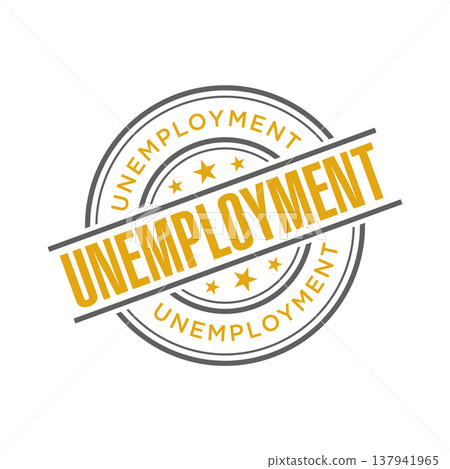 Unemployment Letter Rubber Stamp Template Design Unemployment Letter Rubber Stamp Template Design 137941965