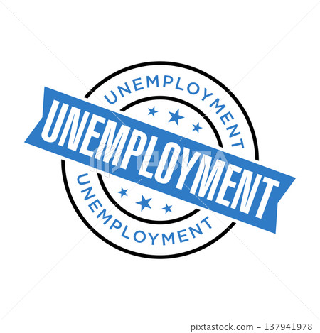 Unemployment Letter Rubber Stamp Template Design 137941978