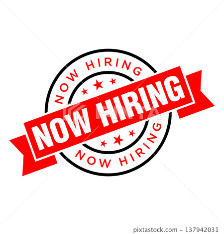 Now Hiring Letter Rubber Stamp Template Design Now Hiring Letter Rubber Stamp Template Design 137942031