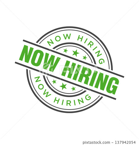 Now Hiring Letter Rubber Stamp Template Design Now Hiring Letter Rubber Stamp Template Design 137942054