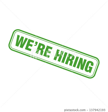 We Are Hiring Letter Rubber Stamp Template Design We Are Hiring Letter Rubber Stamp Template Design 137942193