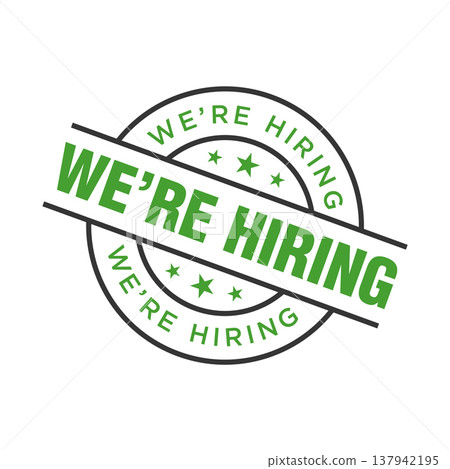 We Are Hiring Letter Rubber Stamp Template Design We Are Hiring Letter Rubber Stamp Template Design 137942195