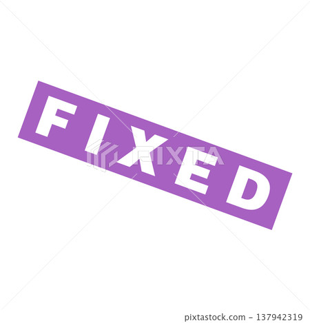 Fixed Letter Rubber Stamp Template Design Fixed Letter Rubber Stamp Template Design 137942319
