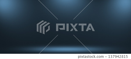 Gray Blue Banner Gray Blue Banner 137942815