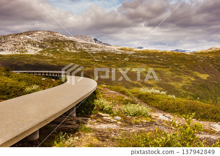 Vedahaugane rest stop in Norway Vedahaugane rest stop in Norway 137942849