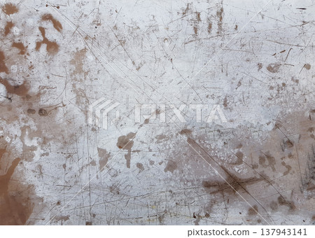 Old wall with peeling paint shows layers of color and texture from years of wear and weather Old wall with peeling paint shows layers of color and texture from years of wear and weather 137943141