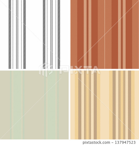 Striped bundle created for skirts and dresses. Vector lines patterns enhance modern fashion collections. Scalable vectors ensure quality. 137947523