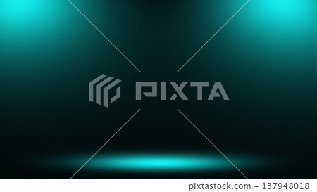 Teal Light Glow Teal Light Glow 137948018