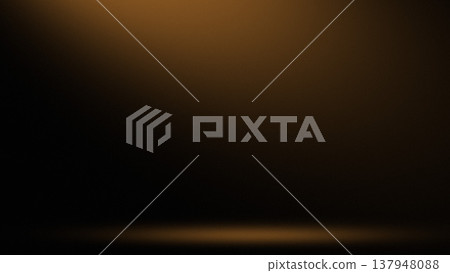 Orange Spotlight Glow 137948088