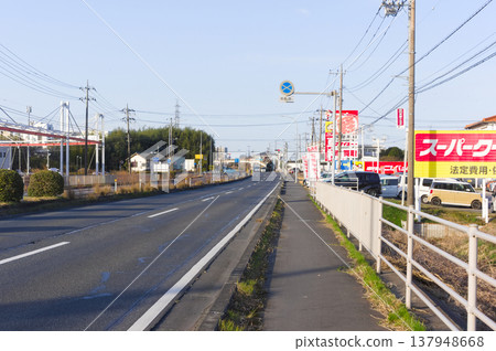2026年3月,茨城縣取手市國道6號沿線的風景 2026年3月,茨城縣取手市國道6號沿線的風景 137948668