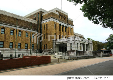 From above, it looks like an airplane... A nationally important cultural property building in the Neo-Renaissance style [National Museum of Nature and Science, Japan Gallery] 137949332