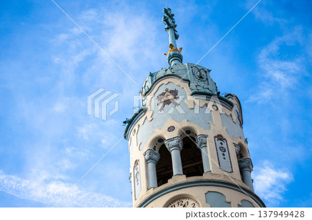 The Church of Saint Elizabeth commonly known as Blue Church is a Hungarian-Secessionist Catholic church The Church of Saint Elizabeth commonly known as Blue Church is a Hungarian-Secessionist Catholic church 137949428