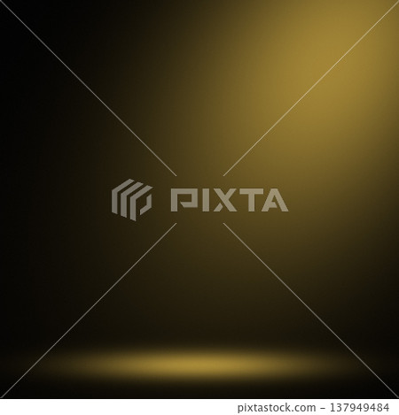 Yellow Spotlight Glow Yellow Spotlight Glow 137949484