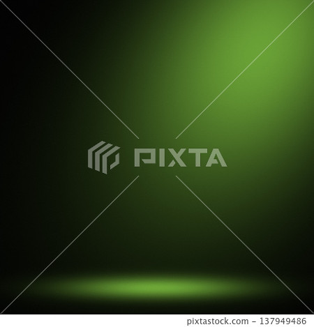 Green Spotlight Glow Green Spotlight Glow 137949486