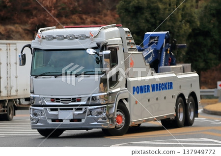 Large tow truck Large tow truck 137949772