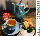 在復古咖啡館享用下午茶 137950886