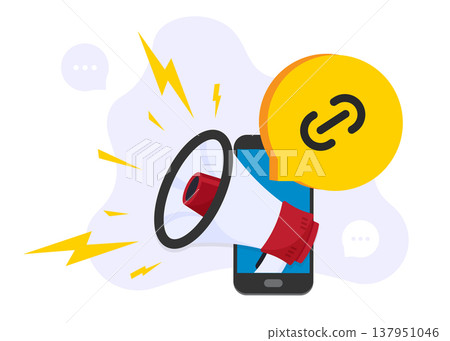 Affiliate Marketing Program Social Referral Stock Illustration 137951046
