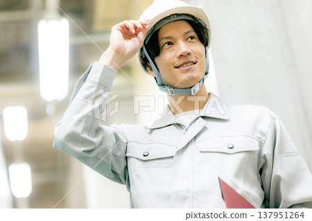 A businessman wearing work clothes A businessman wearing work clothes 137951264