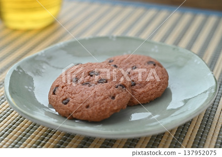 Watermelon Chocolate Chip Cookies Watermelon Chocolate Chip Cookies 137952075