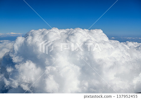 The Earth's atmosphere as seen from above: The blue Earth 137952455