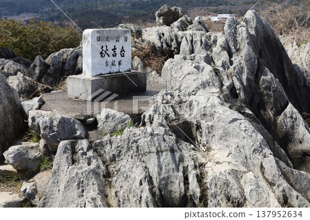 秋吉台石灰岩的侵蝕 秋吉台石灰岩的侵蝕 137952634