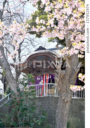A walk around Iwatsuki: Atago Shrine, Iwatsuki Castle Great Wall 137952974