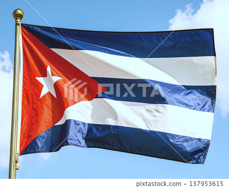 古巴共和國國旗 137953615