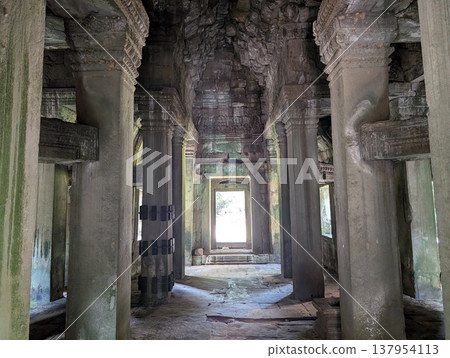 Cambodia Angkor ruins Preah Khan 137954113